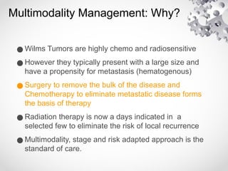 wilms tumour renal tumours in children pptx | PPTX