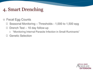 Drench In Ruminant Parasites in Sheep and Goats by R. Reid Redden, PhD | PDF