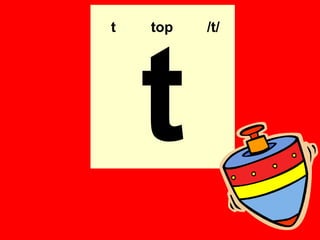t   top   /t/




    t
 