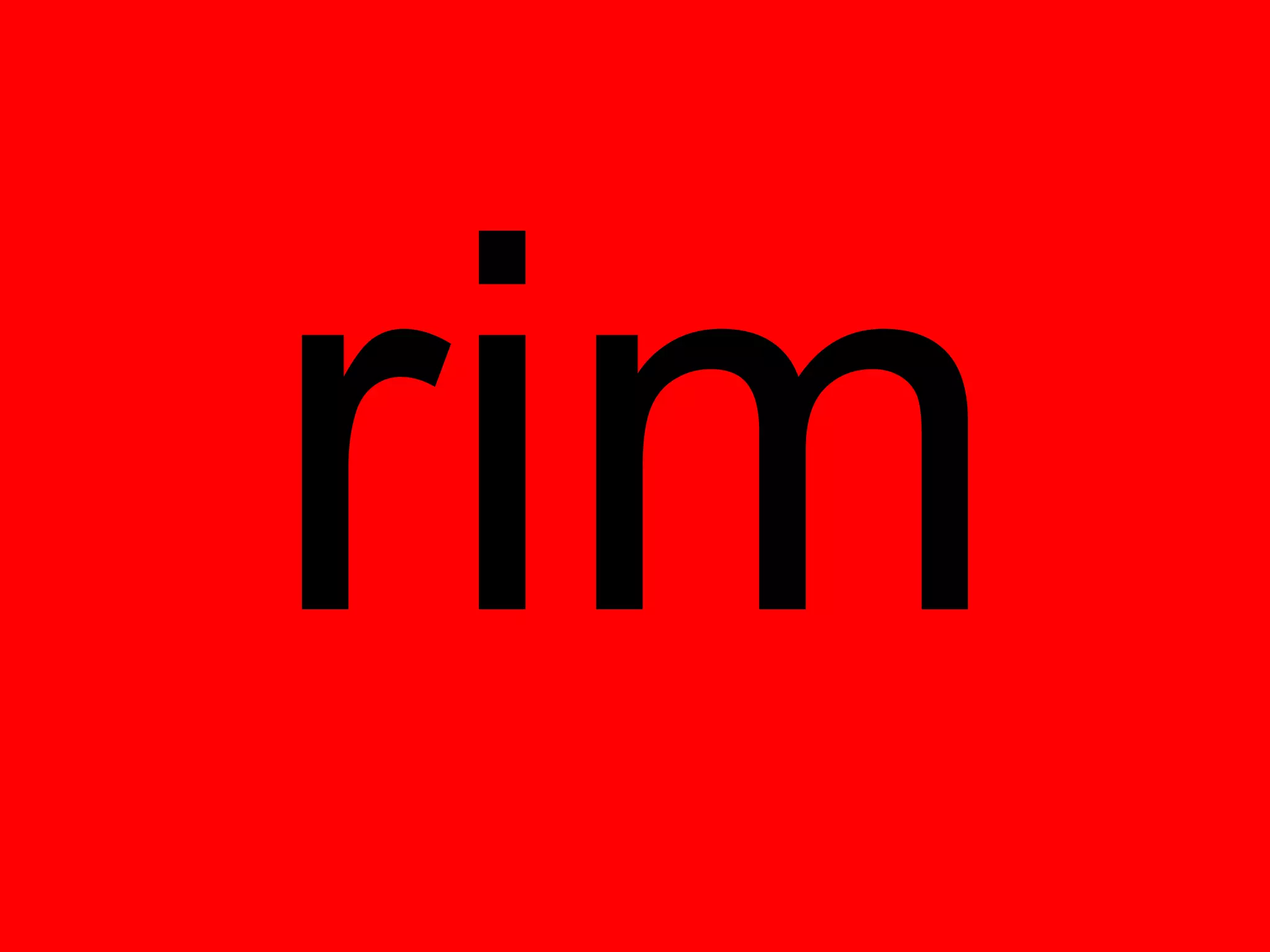 rim
 