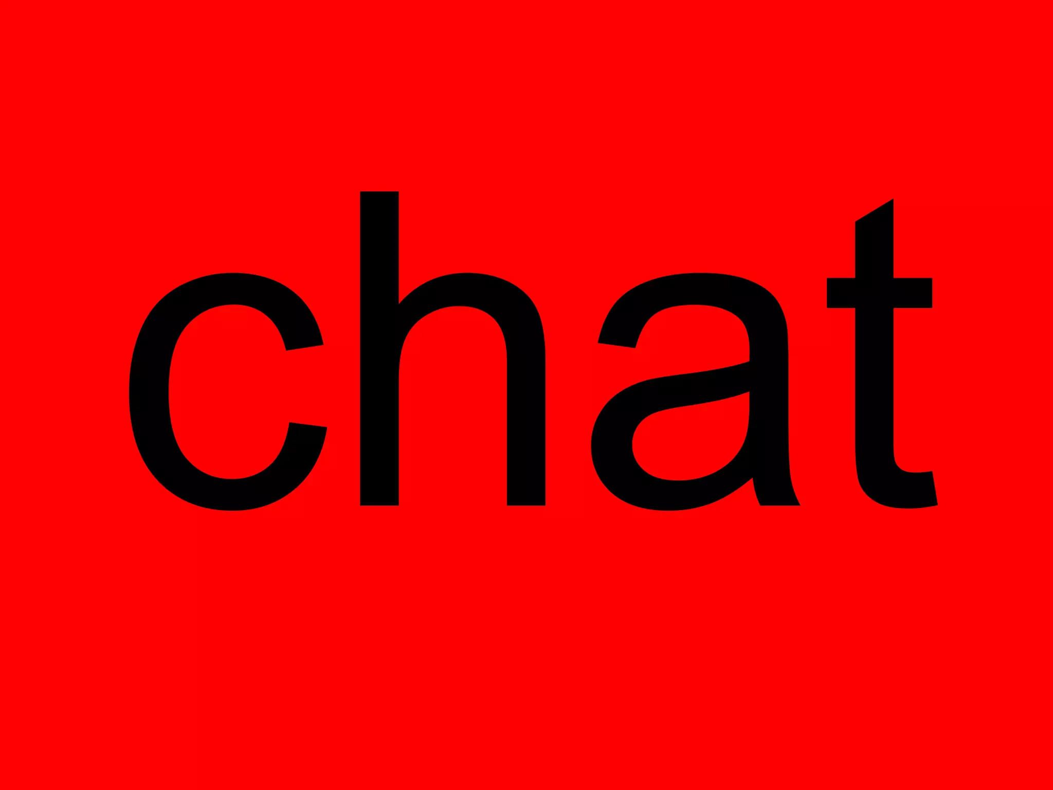 chat
 