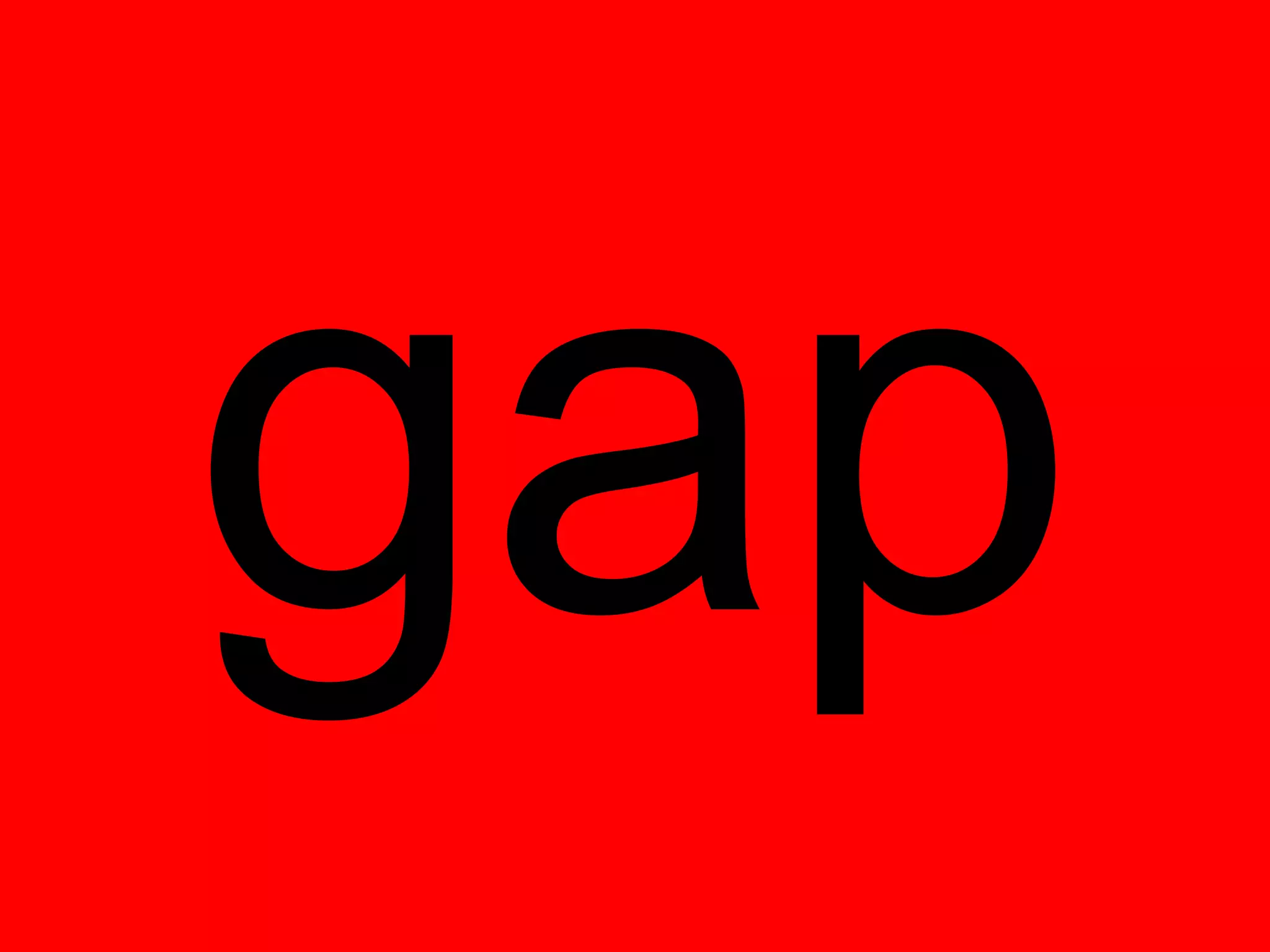 gap
 