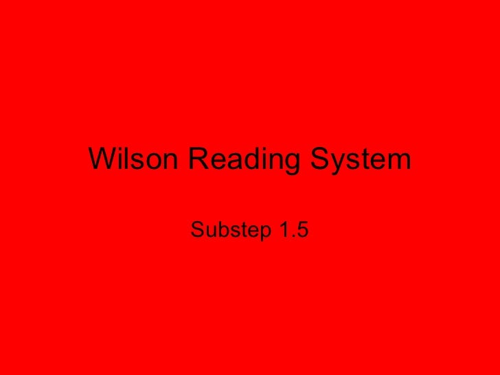 wilson 1 5