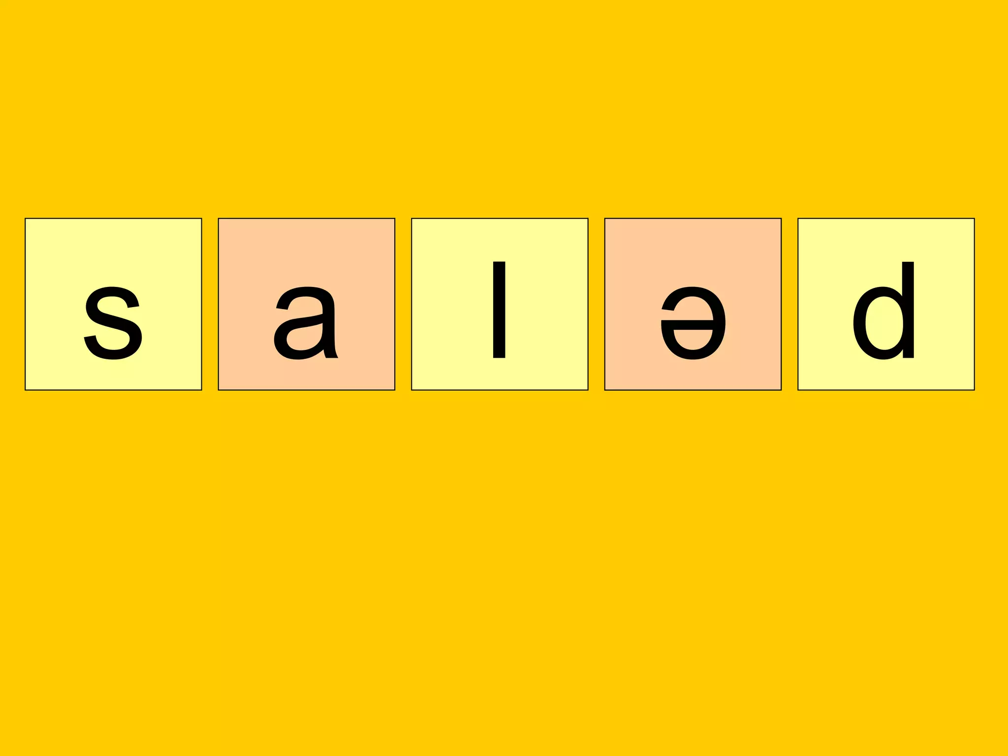 s a   l   ә
          a d
 