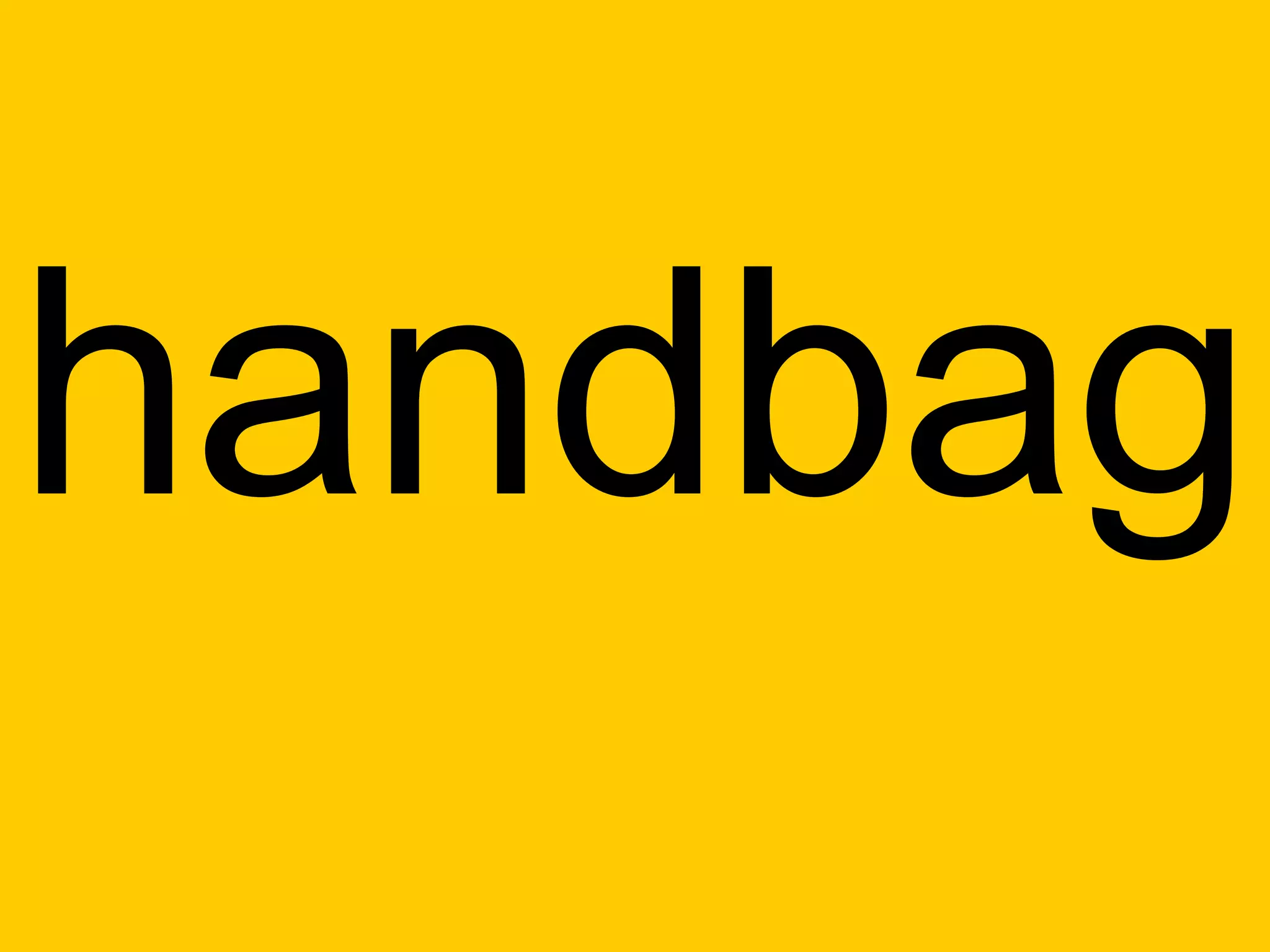 handbag
 