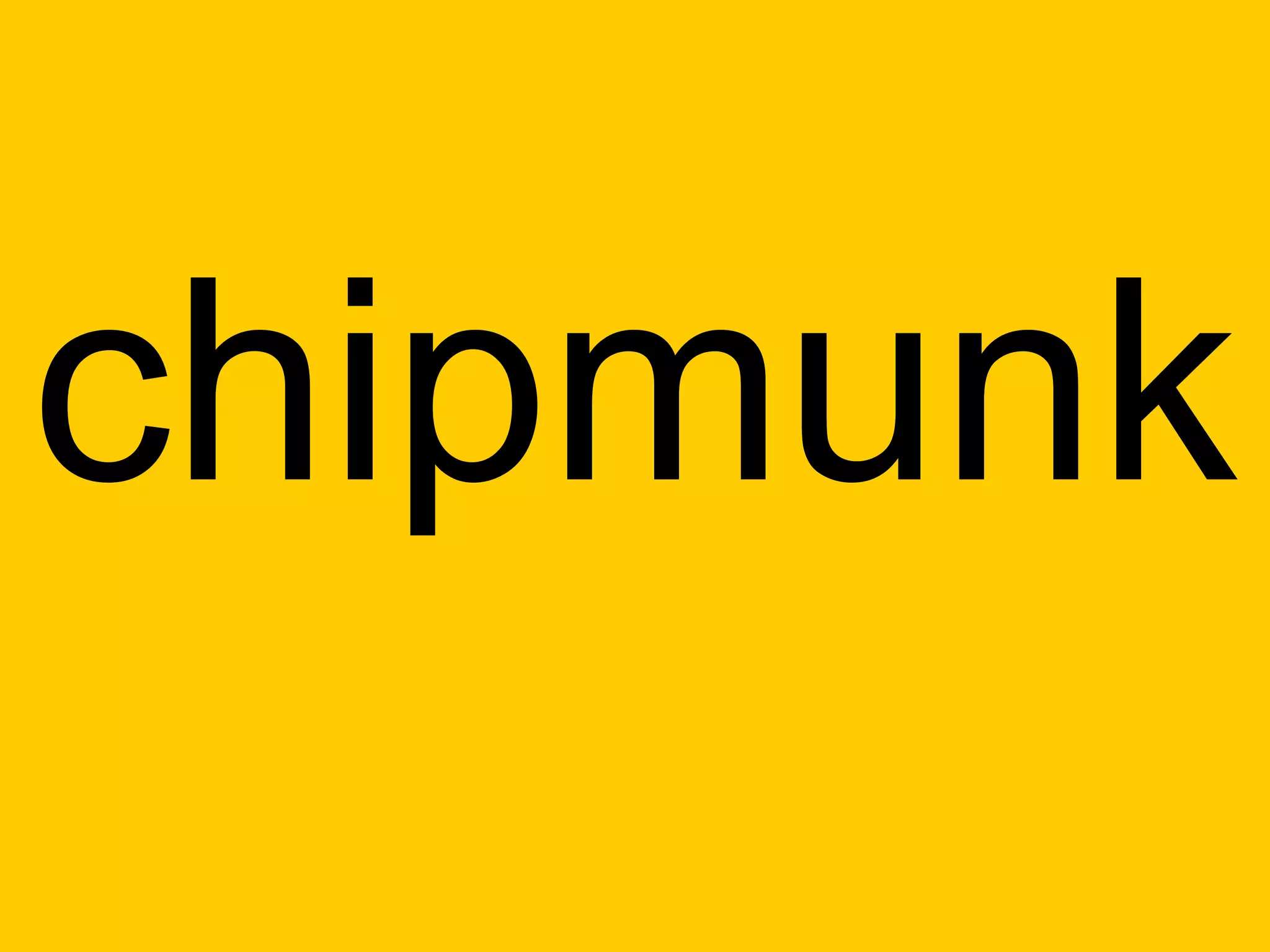 chipmunk
 
