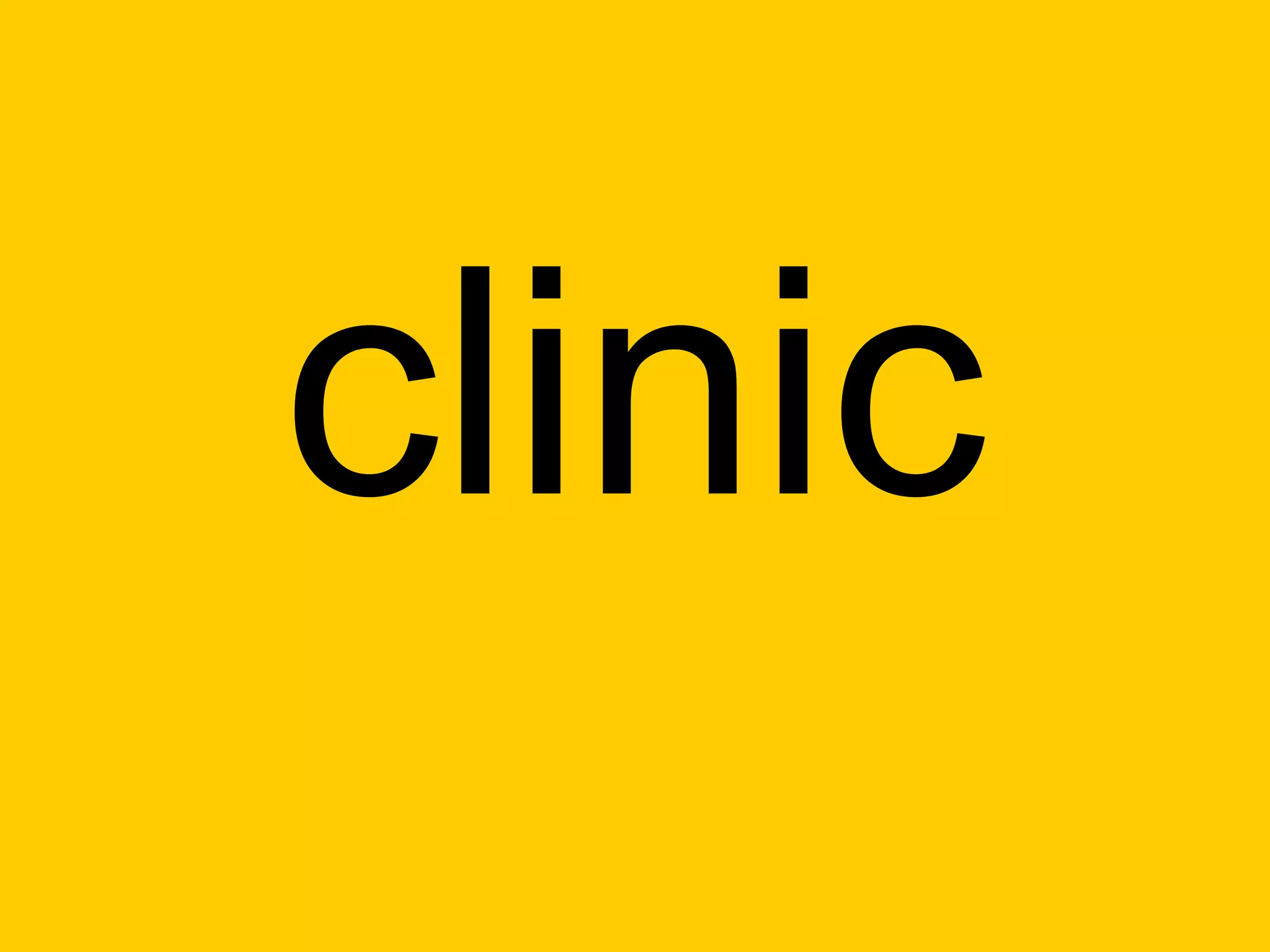 clinic
 
