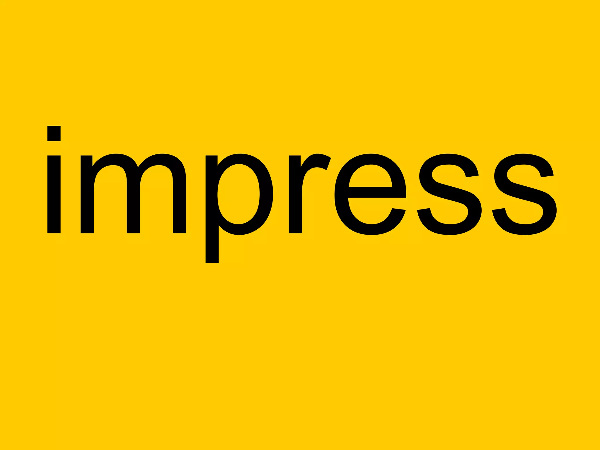 impress
 
