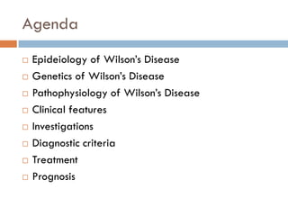 Wilson disease | PDF
