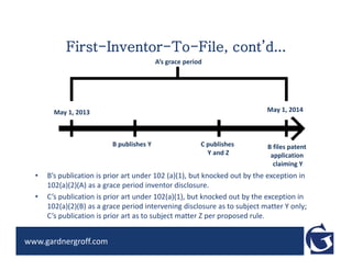 The New US Patent Law - From a Medical Device Perspective | PDF