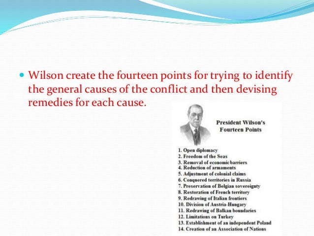 Wilson´s fourteen points