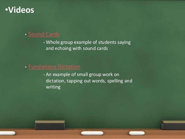 Wilson s Fundations Level 1