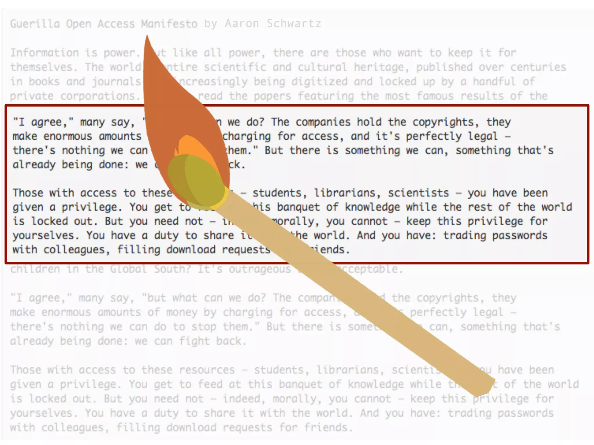 by Aaron Schwartz
by Aaron Schwartz, 201*
 