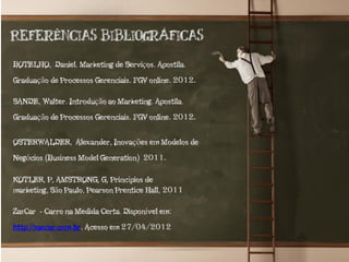 Referências bibliográficas
                 ,               .                              ç .               .
        çã                                             .                  . 2012.

        ,                .               çã                         .         .
        çã                                             .                  . 2012.

                             ,                 ,           çõ
  ó          (                                              ) 2011.

            , ,                          , ,           í
             , ã                     ,                                  , 2011

        -                                          .            í         :
  ://                .       . .                   27/04/2012
 