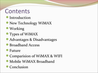 Wimax | PPT