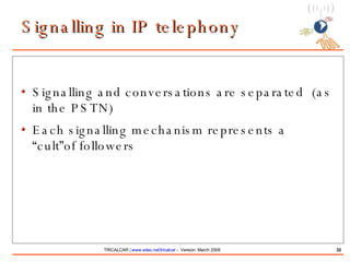 Signalling Telephony Wimax and VoIP Presentation | ODP