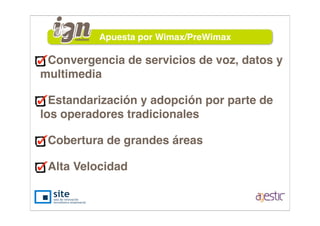 Wimax - Internet al alcance de todos