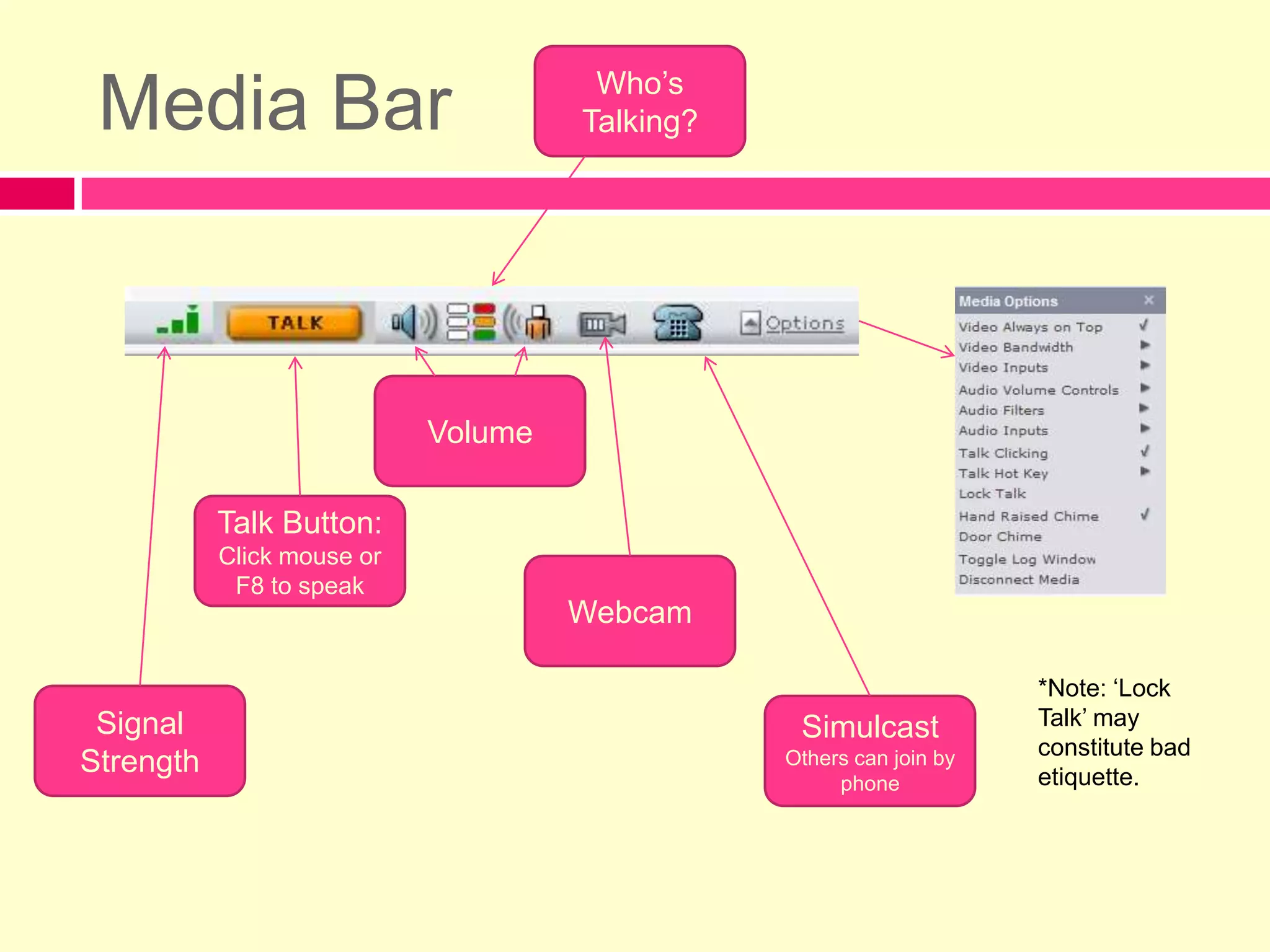 Run again if experiencing technical difficulties or have installed new software/ hardware on machine.* Most audio problems on campus seem to be caused by a conflict between sound cards/jack headsets. The Media Services counter sells USB headsets for £7.20 which seem to solve any issues we’ve had!