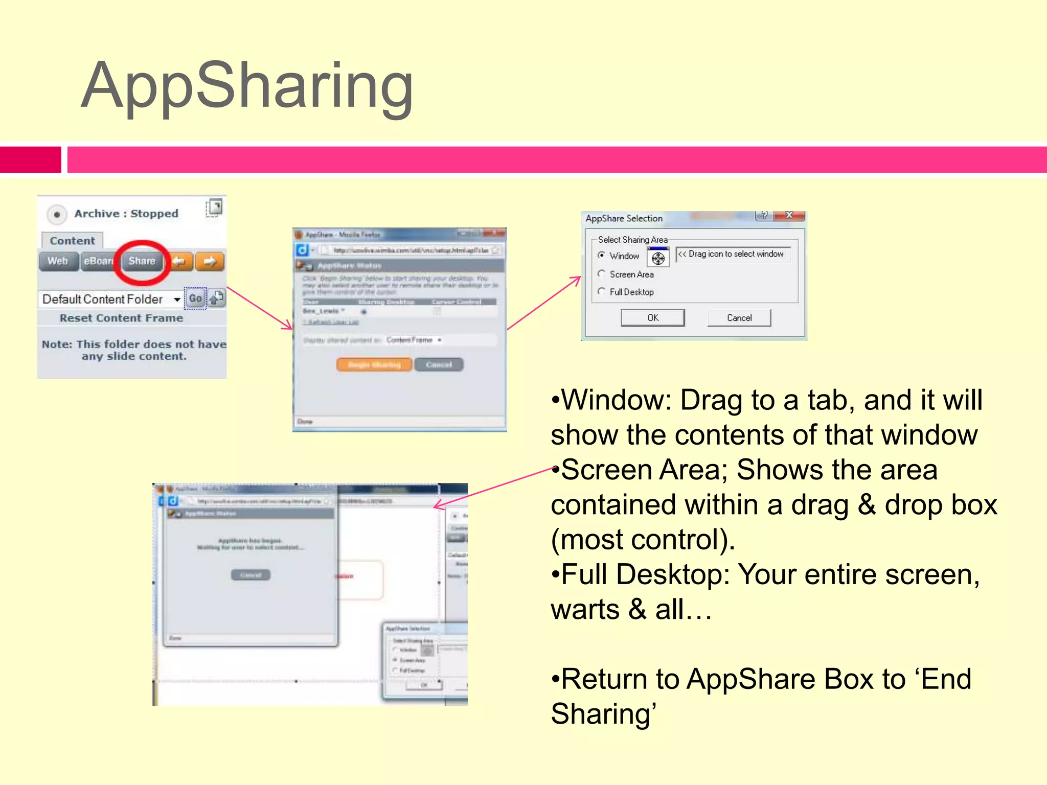 Adding Wimba Classroom to a ModuleTurn Editing OnCreate & Return to CourseChoose a name that is meaningful to you & the students, can be the same in both.Select Activity