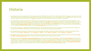 Historia
• La primera vez que se jugó el torneo fue organizado por "All England LawnTennis and Croquet Club" en 1877 en una pista cerca de
Worple Road; los únicos partidos jugados fueron los individuales masculinos. Los cuadros fueron de 22 jugadores en el primer año,
34 en el segundo y 45 en el tercero. En 1884 se agregaron los individuales femeninos y dobles masculinos.
• Los sandwiches mixtos y los dobles mixtos fueron incorporados en 1913. El campeonato se trasladó a la actual localidad, a una
pista cercana a Church Road, en 1922. Los británicos están muy orgullosos del torneo, aunque era una fuente de aflicción y humor
nacional (ningún británico había ganado el evento de singles desde 1936, con Fred Perry y tampoco lo ha hecho ninguna mujer
británica desdeVirginiaWade en1977). El 7 de julio de 2013, Andy Murray (natural de Escocia), consigue deshacer esta estadística
en la modalidad masculina al ganar en la final a Novak Djokovic en 3 sets (6-4, 7-5, 6-4)
• En octubre de 1940, el complejo fue bombardeado por las fuerzas alemanas, quienes arrojaron cinco bombas de las cuales una
impactó sobre el techo del Court Central mientras que otra destruyó la sala de equipamiento.
• El campeonato fue escenario de algunos de los más grandes partidos de tenis de todos los tiempos, entre los que destacan las
finales de 1980 (Borg v. McEnroe), 2001 (Ivanisevic v. Rafter), 2008 (Nadal v.Federer) y 2009 (Federer v. Roddick).1
• En 2009 se utilizó por primera vez el techo corredizo de la cancha principal. Gracias a esto el partido de cuarta ronda entre Andy
Murray y StanislasWawrinka fue el encuentro que más tarde terminó (10:39 pm hora local).
• En 2010 se disputó el partido más largo de la historia entre el estadounidense John Isner y el francés Nicolas Mahut. El encuentro
fue entre el 22 y el 24 de junio, en la cancha N°18 y duró 11 horas y 5 minutos con un marcador final de 6-4, 3-6, 6-7(7), 7-6(3) y 70-
68 para Isner. Finalizado el encuentro, ambos jugadores y el árbitro sueco Mohamed Lahyani, que acompañó el partido durante
sus tres días, recibieron un premio especial entregado porTim Henman y Ann Haydon-Jones de parte deWimbledonAll England
Club, luego se tomaron una foto enfrente de uno de los tableros que marcó la puntuación del partido.
 