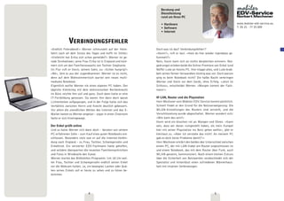 Beratung und
                                                                Dienstleistung
                              ...