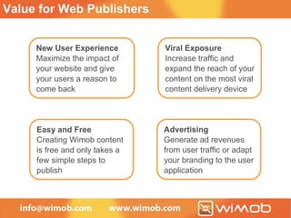 Value for Web Publishers 