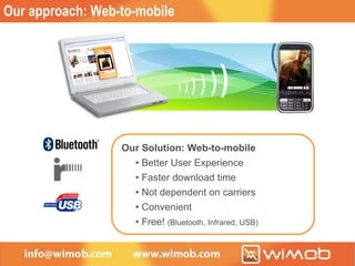 Our approach: Web-to-mobile 