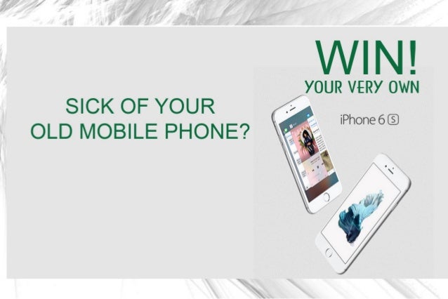 Win an iPhone 6s - Mobil6000 Win an iPhone 6s - Mobil6000