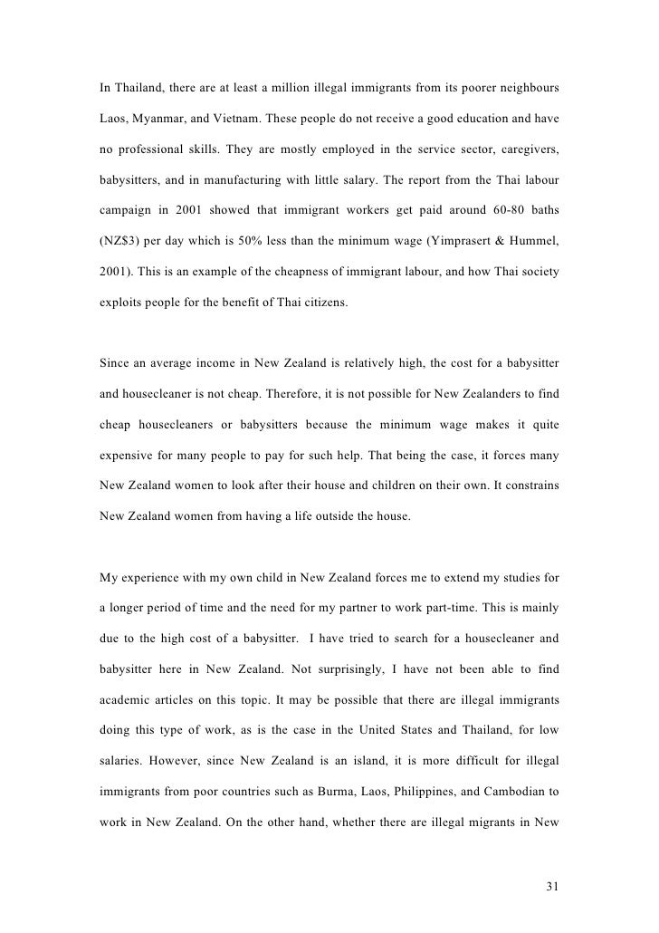 illegal immigration essay