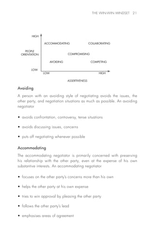 Win win negotiations training texbook | PDF