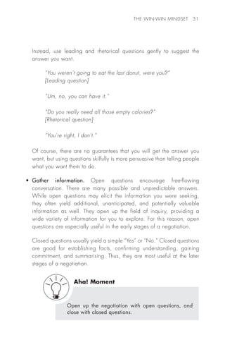 Win win negotiations training texbook | PDF