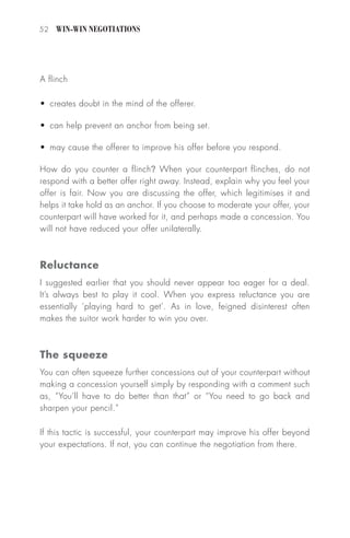 Win win negotiations training texbook | PDF