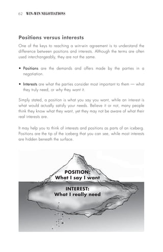 Win win negotiations training texbook | PDF