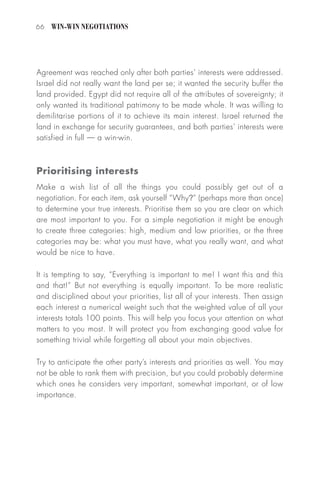Win win negotiations training texbook | PDF
