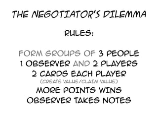 Win Win Negotiation Example Win win negotiation techniques | PPTX