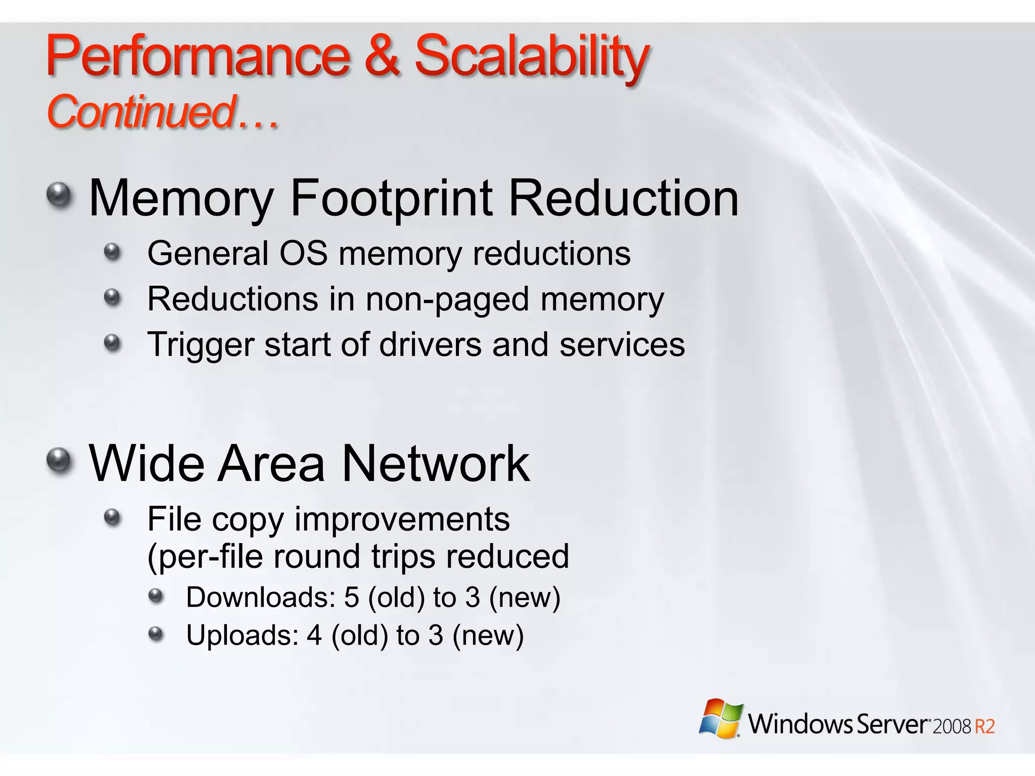 Scalability and ReliabilitySolid Foundation for Enterprise Workloads