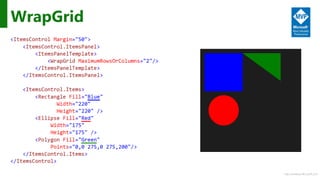http://windows.Microsoft.com
WrapGrid
 