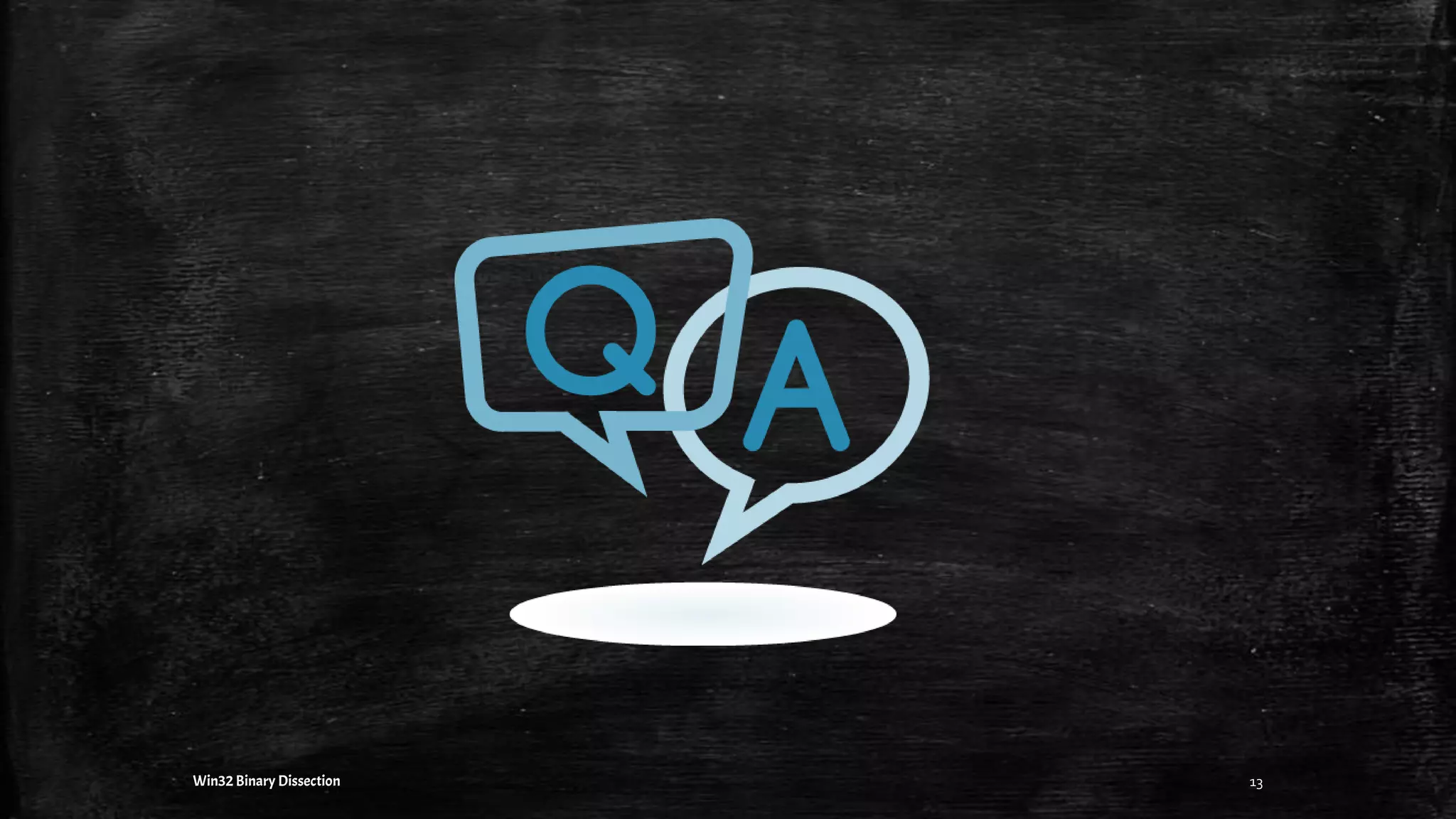 13Win32 Binary Dissection
 