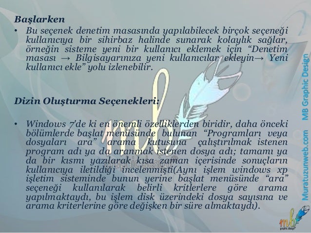 Windows 7de yeni bir kullanıcı oluşturma Windows 7de yeni bir kullanıcı oluşturma