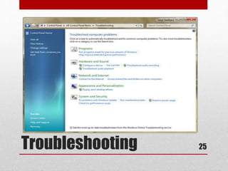 Troubleshooting 25
 