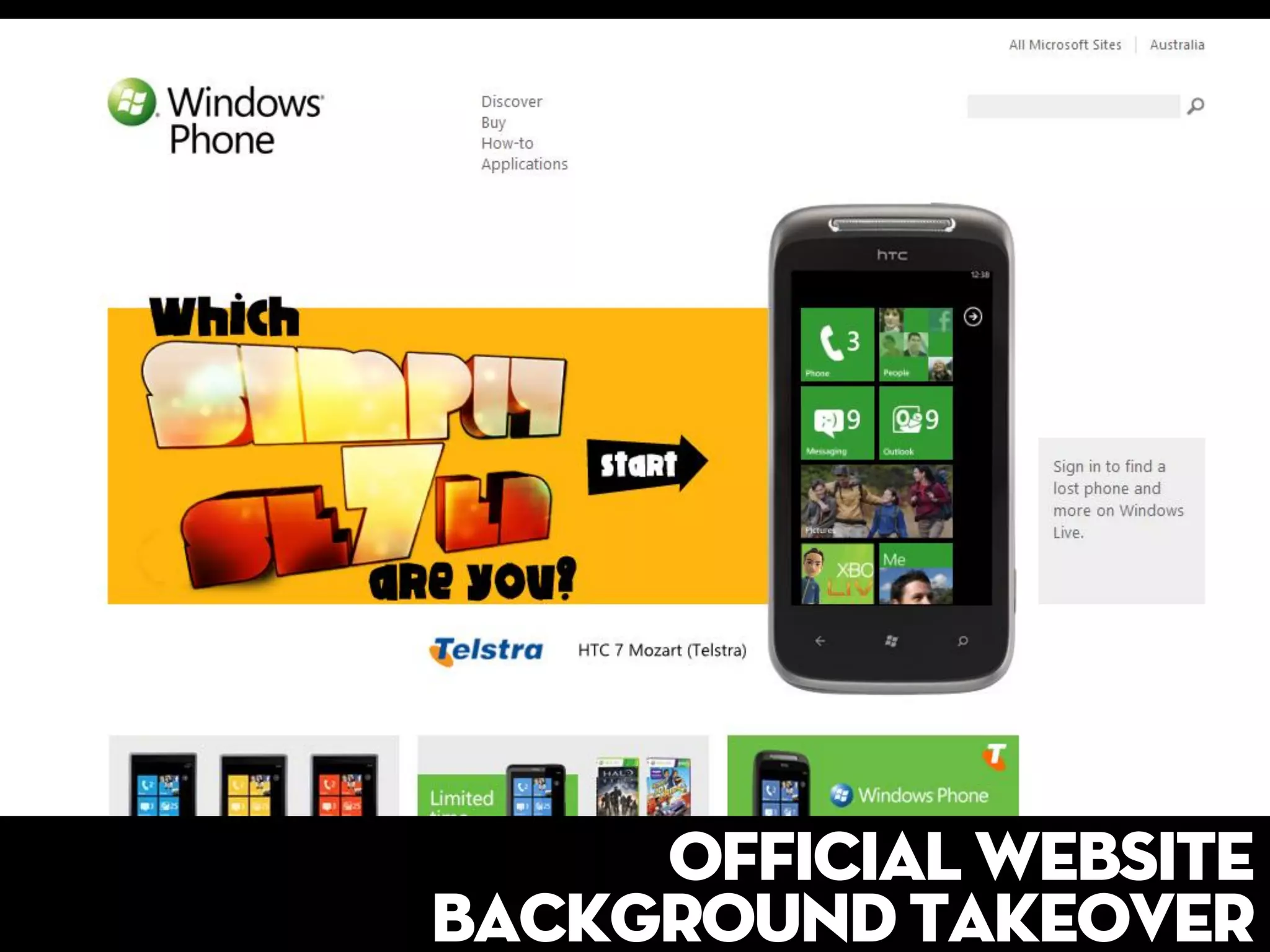 Official website
background takeover
 