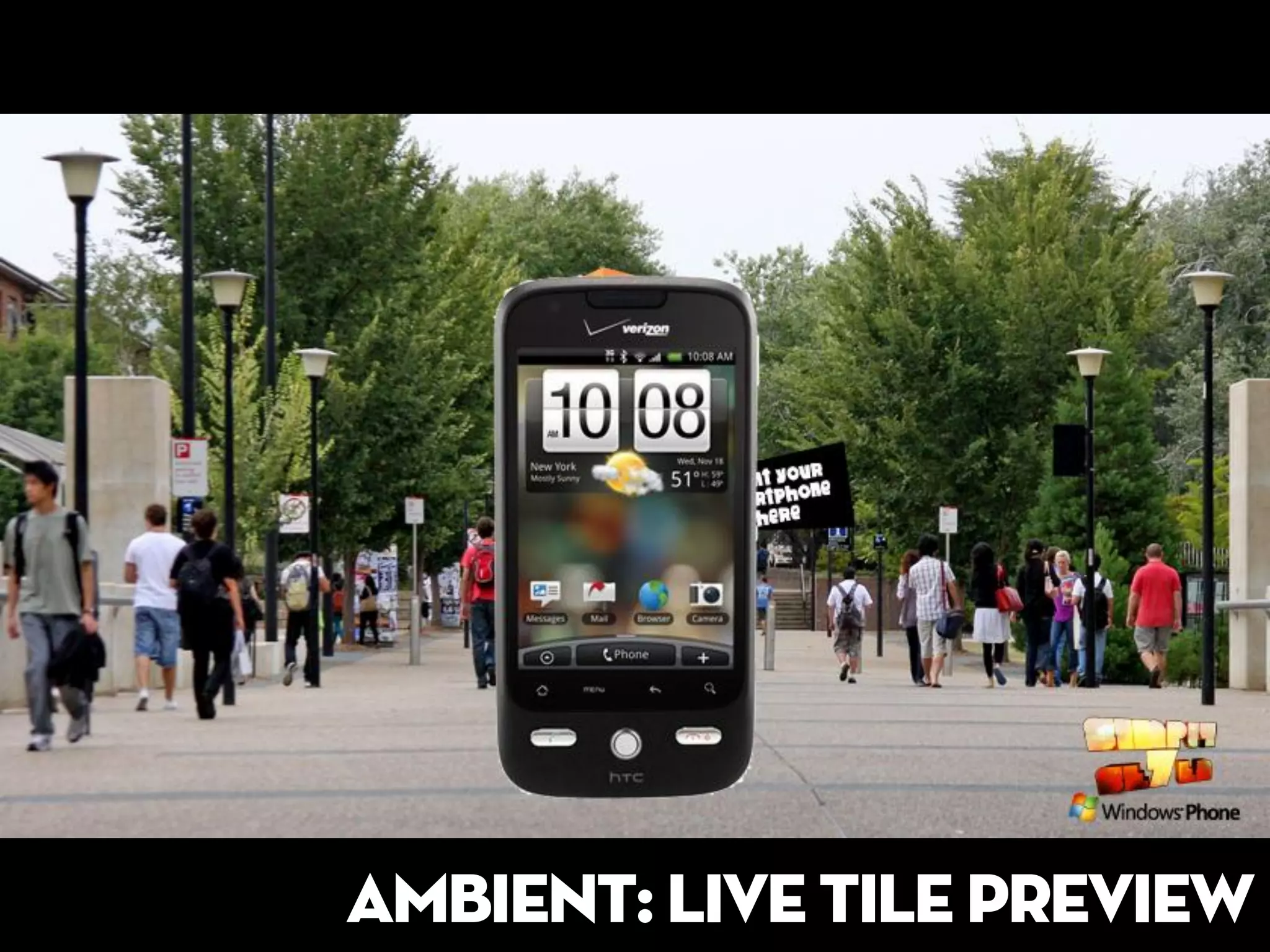 Ambient: live tile preview
 