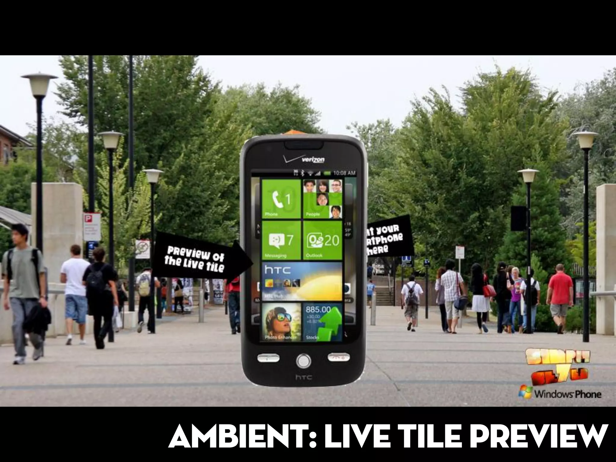 Ambient: live tile preview
 