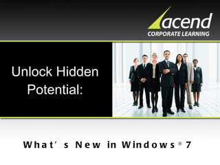 Unlock Hidden Potential: What’s New in Windows ®  7 