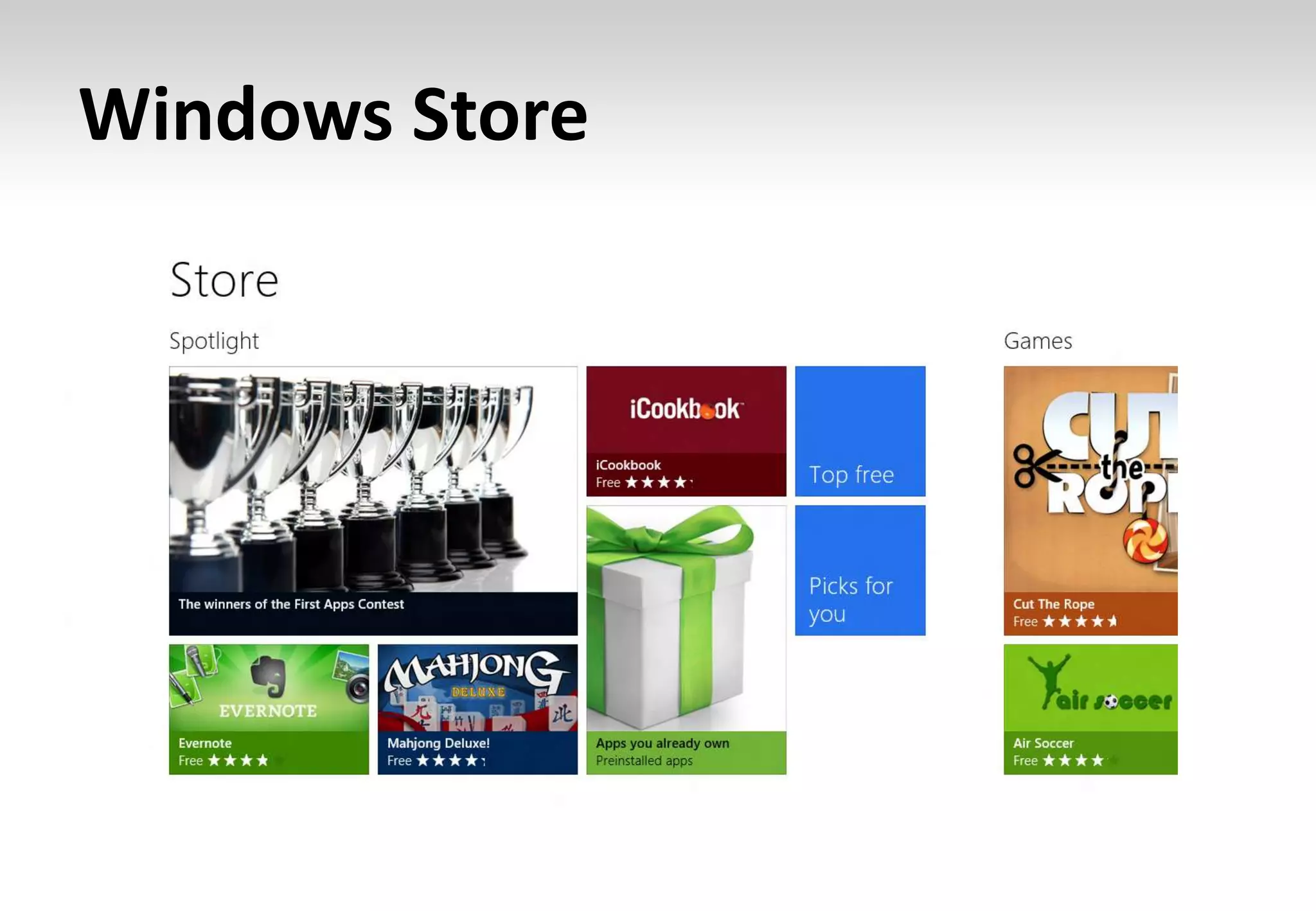Windows Store
 