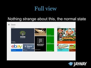 Full view
Nothing strange about this, the normal state
 