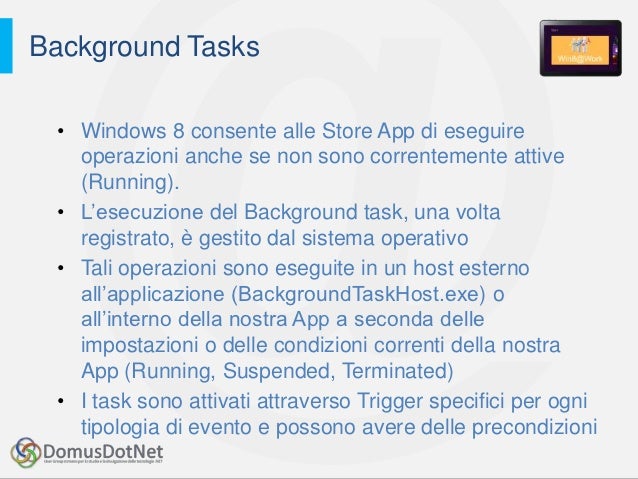Mobile plans background task host