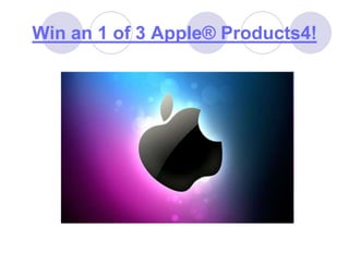 Win a free ipad 3