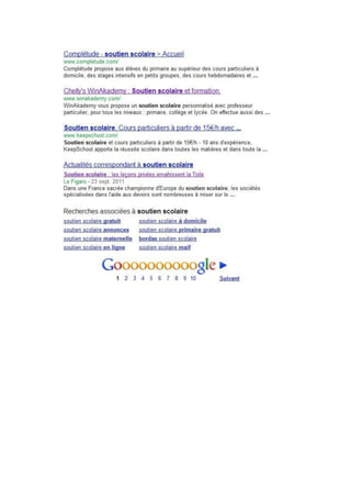 WinAkademy en 1ère page Google