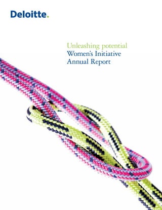 Unleashing potential
Women’s Initiative
Annual Report
 